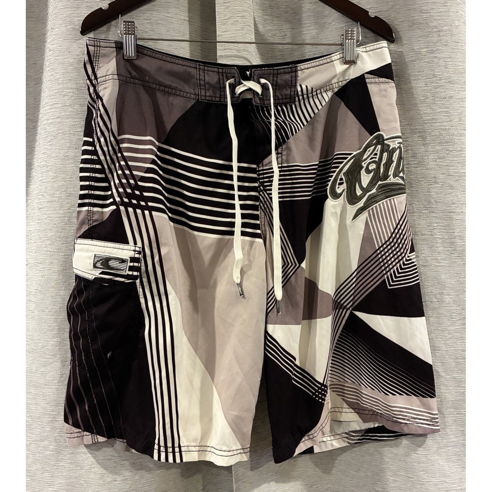 O'Neill Men's Board Shorts Colorblock Surf Swim Trunks Y2K